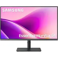 Samsung Essential S4 S27F430UAU - S43UF Series - LED-skærm - 27 - 1920 x 1080 Full HD (1080p) @ 100 Hz - IPS - 300 cd/m² - 1000:1 - 5 ms - HDMI, DisplayPort, USB-C - sort