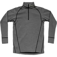 Devold of Norway - Skiundertøj - Duo Active Merino 205 Z.Neck M Castlerock til UnisexUld - Størrelse S - Grå