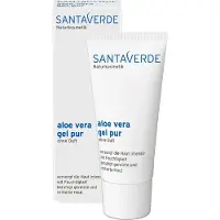 Santaverde classic body aloe vera gel pur - uden duft, rejsestørrelse kropsgelé Kropsgelé 50 ml