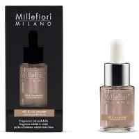 Millefiori Milano vandopløselig rumduft med Silk & Rice Powder Luftfrisker 15 ml