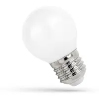Spectrum LED E27 LED-pære 1W 2700K 90 lumen opal