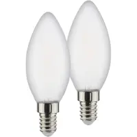 Airam LED C35 4,5W/827 E14 2-pack