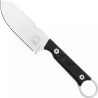 White River Knives White River Firecraft 3.5 Pro, Stonewashed Magnacut, Black G10, survival knife, Kydex sheath with firesteel