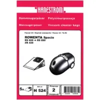 Haneström Støvsugerposer, papir, 5stk.