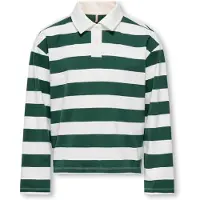 ONLY GIRLS Bluser & t-shirts 'KOGRuby' grøn / hvid