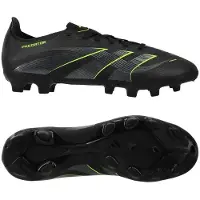 Adidas Predator League MG Electric Stealth - Sort/Grå/Grøn - Multi Ground (MG), størrelse 46