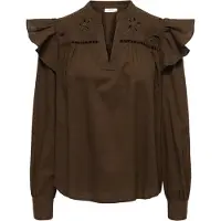 JDY Bluse 'JDYAlba' choko