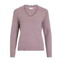Vila Nikolina V-hals Sweater