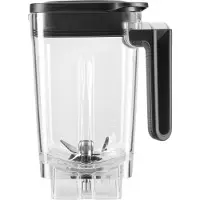 KitchenAid K400+K150 plastik kande 1,6 L Transparent