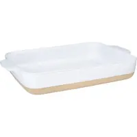Lurch Terra Nova Ovnfast fad, hvid/creme, L