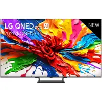 LG 55QNED93A6A - 55 Diagonal klasse QNED93 Series LED-bagbelyst LCD TV - QNED evo AI - Smart TV - webOS - 4K UHD (2160p) 3840 x 2160 - HDR - Mini-LED