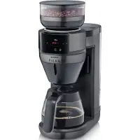 Severin FILKA 2.0 KA 4854 fuldautomatisk kaffemaskine Dark Inox, glaskande