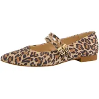Paul green Ballerinasko med rem beige / umbra / sort