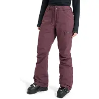 Roxy - Skibukser dame - Nadia Pant Huckleberry til Unisex - Størrelse S - Bordeaux