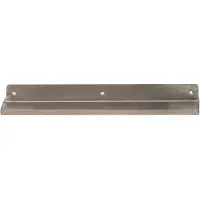House Doctor Ledge hylde 43 cm Børstet sølv