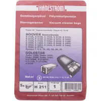 Haneström Støvsugerposer, syntetfiber, 5stk.