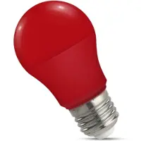 Spectrum LED Rød E27 LED-pære 4,9W