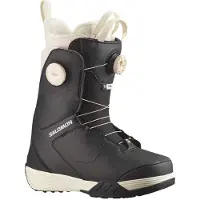 Salomon Snowboard - Snowboardstøvler til kvinder - Kiana Dual Boa Black/Vanila Ice til UnisexUld - Størrelse 40 - Sort