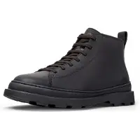 Camper Campertil mænd. K300535-001 Brutus+ Stiefeletten aus Leder schwarz (46), Læder, Sort, Fast, Ingen, Casual