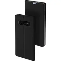 DUX Skin Pro Samsung Galaxy S10 Flip Cover - Sort