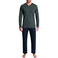 Tom Tailor Pyjamas lang navy / grøn