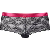 Vivance Panty pink / sort