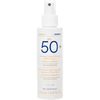 Korres Yoghurt solcremespray-emulsion - til ansigt og krop SPF50+ Solmælk 150 ml