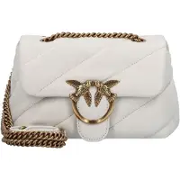 Pinko Skuldertaske 'LOVE PUFF MINI CL SHEEP NAPPA 100039 A0F2' creme