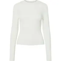 Y.A.S Pullover 'YASZoey' hvid