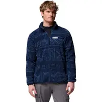 Columbia Rugged Ridge High Pile Fleecejakke Med Halv Lynlås
