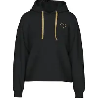 Pieces Sweatshirt 'PCCHILLI' guld / sort