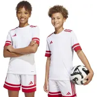 Adidas Funktionsskjorte 'Squa25' rød / hvid
