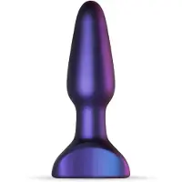 Hueman Space Force - analvibrator med stød - vandtæt - lilla