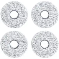 Ecovacs Runde Gulvvaskepads til T30C / T50 OMNI Serien- 4-pak
