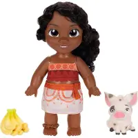 Vaiana Moana 2 Lille Sis Simea Doll & Pua Figur - Doll Playset for Girls Officielt licenseret gør god fødselsdagsgave til piger og drenge