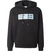 Calvin Klein Jeans Sweatshirt lyseblå / sort