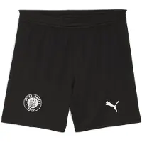 Puma FC St. Pauli 25/26 Shorts Youth, Clothing, Black/White, 4-5Y