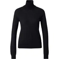 BOSS Slim-fit rullekravesweater i ekstra fin merinould