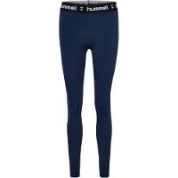 Hummel Sportsbukser 'Pulse' marin / sort / hvid