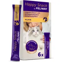 Feliway - Happy Snack - Kylling - 6 x 15 g