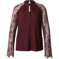 Vero Moda Bluse 'VMMILLA' vinrød