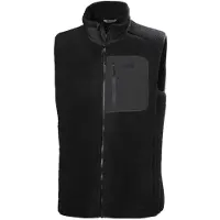 Helly Hansen Panorama Pile Block, fleecevest, herre, sort