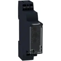 Schneider Electric Tidsrelæ multifunktion 1 skifte kontakt tidsområde 1s-100h 24-240V AC DC