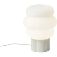 QAZQA Japandi bordlampe beige med opalglas 18 cm - Kumo