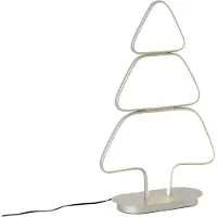 QAZQA Julebordlampe stål juletræ inkl. LED - Arbre