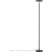 QAZQA Moderne gulvlampe sort inkl. LED dæmpbar RGB med fjernbetjening - Sjors