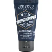 Benecos kun for mænd Ansigts- og aftershavebalsam