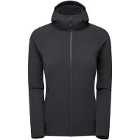 Montane F Protium Xt Hoodie, fleecetrøje, dame, sort