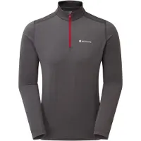 Montane Dart Thermo Zip Neck, herre, grå