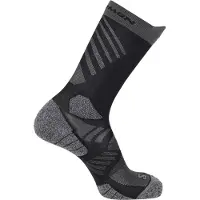 Salomon - Trail running tøj - Socks Aero Crew Black Castelrock til UnisexUld - Størrelse 45-47 - Sort